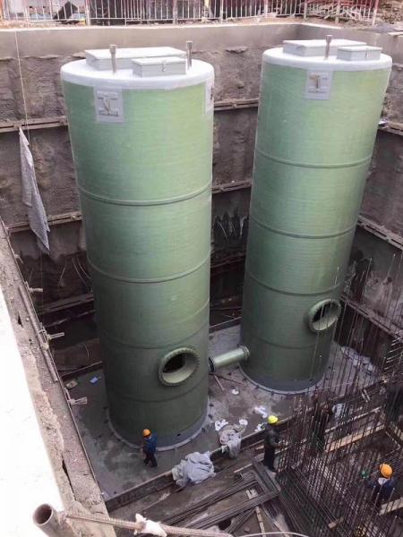 武威重庆OPPO智能生态科技园安装一体化污水提升泵